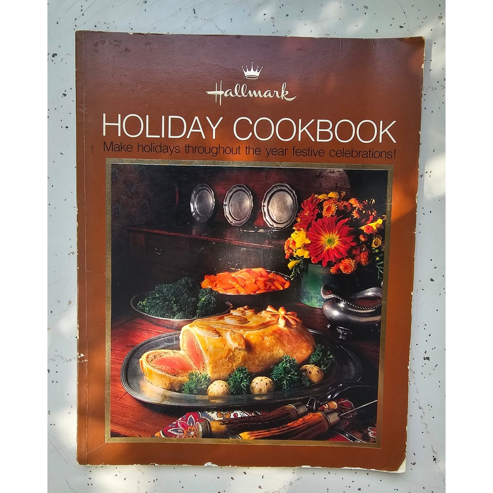 Hallmark Holiday Cookbook Recipes Festive Celebrations Vintage Entertaining